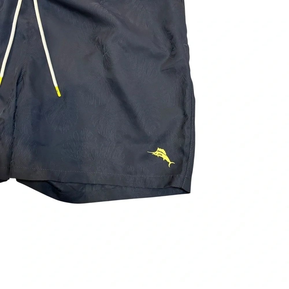 Tommy Bahama Navy Swim Trunks with Marlin Logo – Size XL